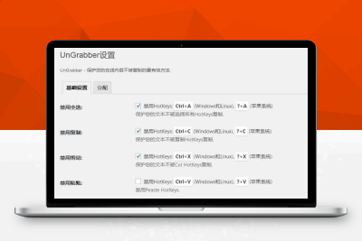 WordPress插件-网站防护插件-UnGrabber V3.0.2 汉化版