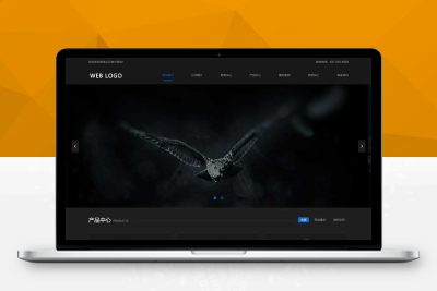 「92源码网」(自适应手机端)响应式高端摄影网站pbootcms模板 黑色酷炫数码摄影网站源码下载pb2838